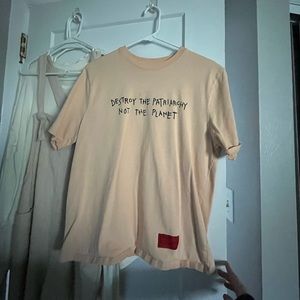Destroy the Patriarchy not the Planet tee by Chnge